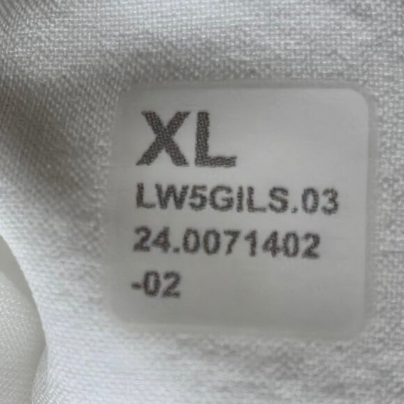 Lululemon Pant Women XL White Dance Studio Relaxed Fit Mid Rise Cargo Athleisure - Picture 8 of 9